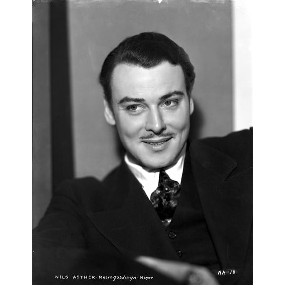 A Portrait Of Nils Asther Photo Print (24 x 30)