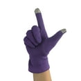 thumbnail image 4 of Women Warm Touchscreen Gloves Fleece Lined Windproof Winter Gloves (Purple), 4 of 5