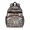 Basketball and Silhouette Gray Pattern, variant on Basketball and Heart Gray Pattern Cute School Backpack Bag for School with Padded Back and Adjustable Shoulder Straps 15.25"x11.5"x5.25"