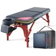 thumbnail image 3 of Professional Massage Table Portable Folding Lightweight Facial Solon  Tattoo Bed Height Adjustable with Carrying Bag &; Aluminium Leg Hold Up to, 3 of 6
