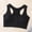 🔥 Black, variant on YYV No Underwire Bras for Women Front Closure Cotton Bras for Women Wirefree Beautiful Back Sports Bra Solid Color Elastic Shoulder Straps Wireless Support Breathable Front Closure U Back Design