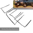 thumbnail image 3 of 68141-60010, Rubber Easy Install  Sealing Flexible Window Moulding Strip Set  for LX450 FZJ80, 3 of 8
