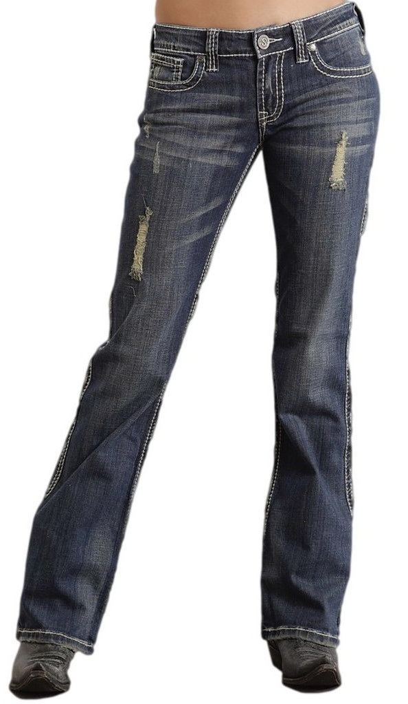 Stetson Stetson Western Denim Jeans Womens Bootcut 1105408161301