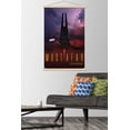 thumbnail image 2 of Star Wars: Mustafar - Visit Mustafar by Russell Walks 23 Wall Poster with Magnetic Frame, 22.375" x 34", 2 of 5