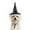 Black, variant on Halloween Pet Witch Hat for Dogs and Cats - Transformative Holiday with Ornaments for Festive
