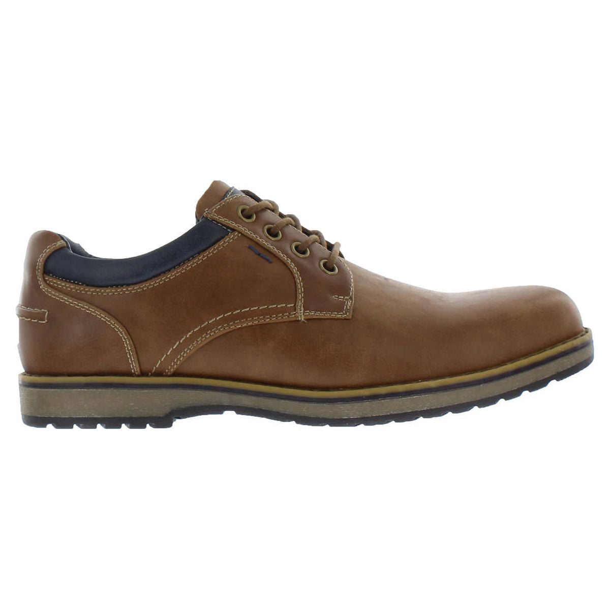 Izod Memory Foam  Men\'s Brown Leather Derby Lace-Up Shoes 10 med Amazon.com | IZOD Oxford Shoes for Men (Larry) - Lace-Up  main image 2