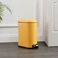 thumbnail image 4 of happimess Roland Mini 2.6-Gallon Step-Open Trash Can, Daffodil Yellow, HPM1009L, 4 of 7