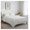 White,Contemporary, variant on Cassandra Queen Tufted Headboard, Upholstered in Durable Linen Fabric – Premium Foam Cushioning, Adjustable Height, Floating Wall or Bed Frame Mount, Compatible with Adjustable Beds