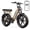 R7-Yellow, variant on TST Electric Bike for Women, 20"x4" Fat Tire, 750W Motor 48V/15AH Tested to UL 2849 Standard by SGS, Dual Hydraulic Disc Brakes, Full Suspension