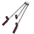 thumbnail image 1 of 3 Bar Leg Stretcher Leg Split Extension Device Iron Leg Support Yoga Exercise Martial Arts Gym Flexibility Stretching Machine Stretching Equipment Martial Arts Stretch Yoga Gym, Silver, 1 of 8