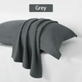 thumbnail image 6 of Unique Bargains 4-Pack Envelope Closure Pillow Sham No Zipper Queen Grey, 6 of 8