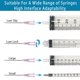 thumbnail image 4 of Agujas de Laboratorio FIRABLE 18G 1 pulgada 100 unidades Empaquetadas Individualmente, 4 of 7