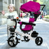 Black Friday Deals! LEBONYARD 5-in-1 Baby Tricycle Trike Stroller Push Toddler Steel Play