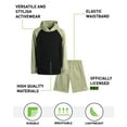 thumbnail image 2 of RBX Boys Sweatsuit Set - 2 Piece Performance Fleece Hoodie Sweatshirt and Sweat Shorts (4-12), 2 of 7
