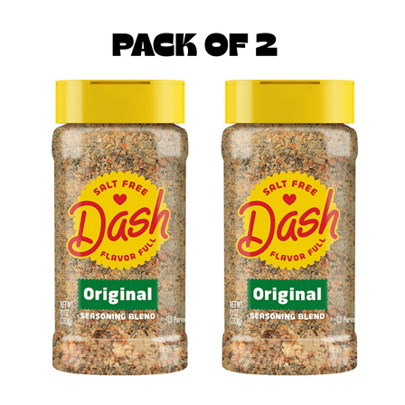 Mrs Dash Original Blend Salt Free Seasoning Blend ,10 oz,2pk