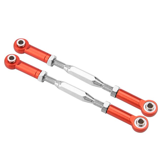 FAGINEY Aluminium Alloy Steering Linkage Rods for Traxxas Slash 1/10 Scale RC Truck,Steering Linkage Rod, RC Steering Rod