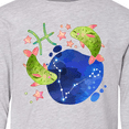 thumbnail image 4 of Inktastic Pisces Constellation Zodiac Sign Illustration Long Sleeve Youth T-Shirt, 4 of 5