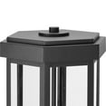 thumbnail image 6 of Ramsey Collection Textured Black Modern Farmhouse Post Outdoor Light, 6 of 12