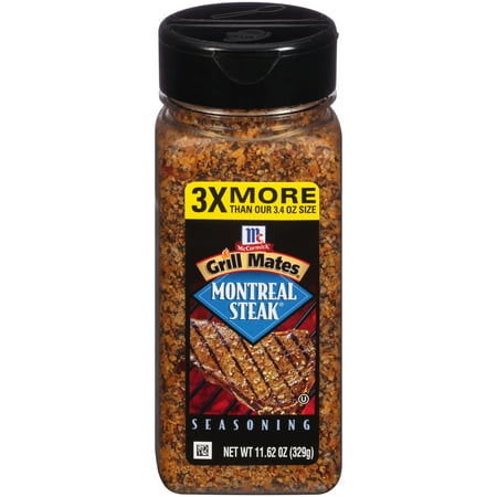 Mix Grill - McCormick Grill Mates Montreal Steak Seasoning, 11.62 oz