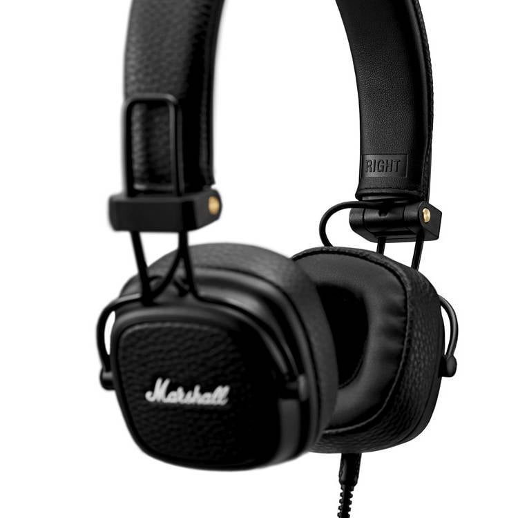 Marshall MAJOR Ⅲ Bluetooth Marshall Major III On-Ear Headphones with Microphone (Black
