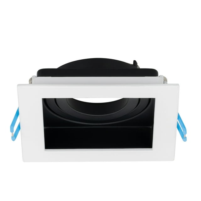 Estevez Luminario Empotrable CARDAN Blanco 1 Luz para Techo con Portalámparas GX5.3 MR16 IP20