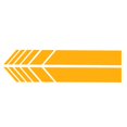 thumbnail image 1 of Accessoires Extérieurs de Voiture, 2 Pcs Autocollants de Rétroviseur de Voiture Sécurité Autocollants Réfléchissants Simples pour Portes Couvertures Fenêtres, 1 of 8