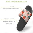 thumbnail image 3 of GZHJMY Stylish Slides for Women Men, Red Strawberry Soft Flexible Slip-on Sandals Slippers, 3 of 7