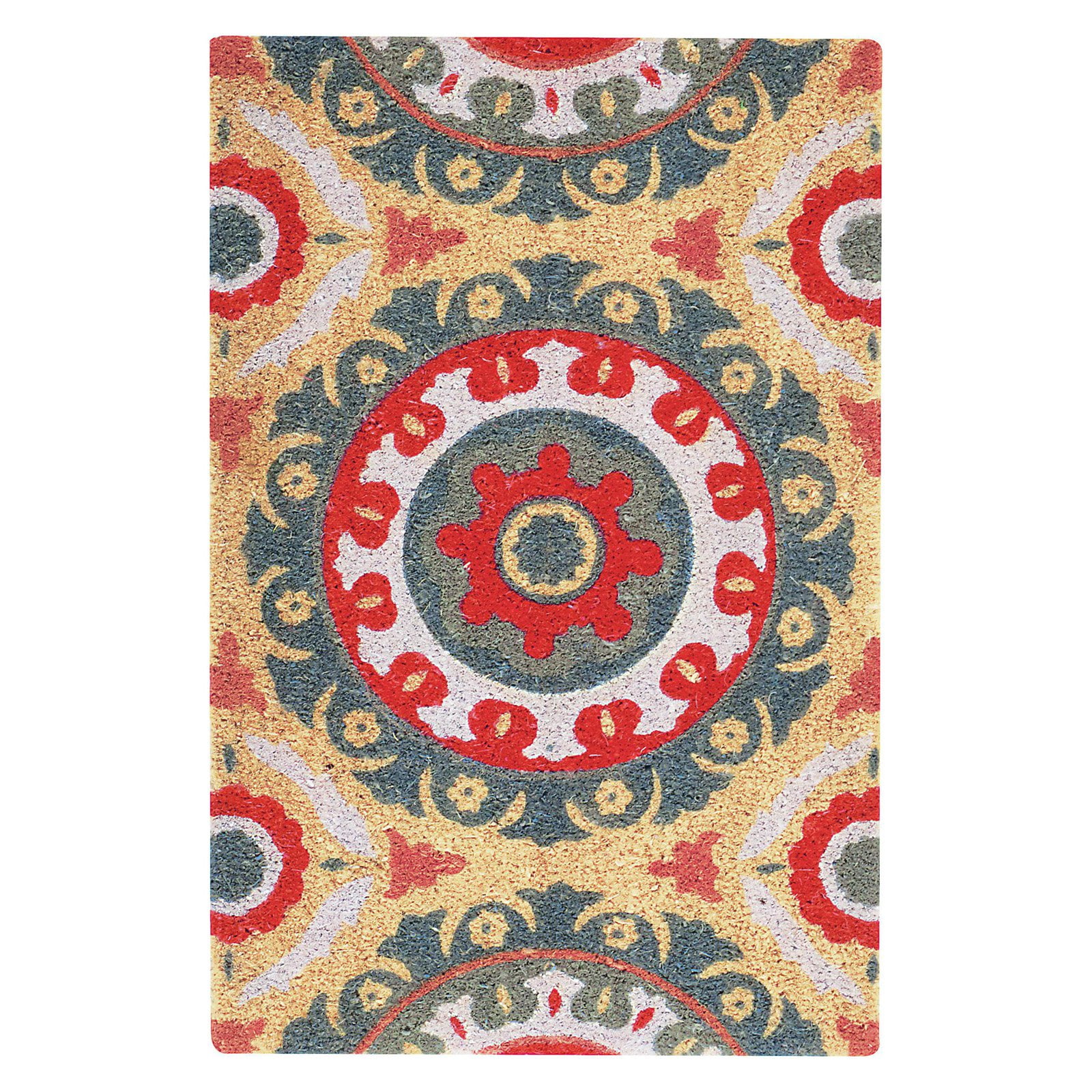 Waverly Greetings "Solar Flair" Grey Doormat by Nourison