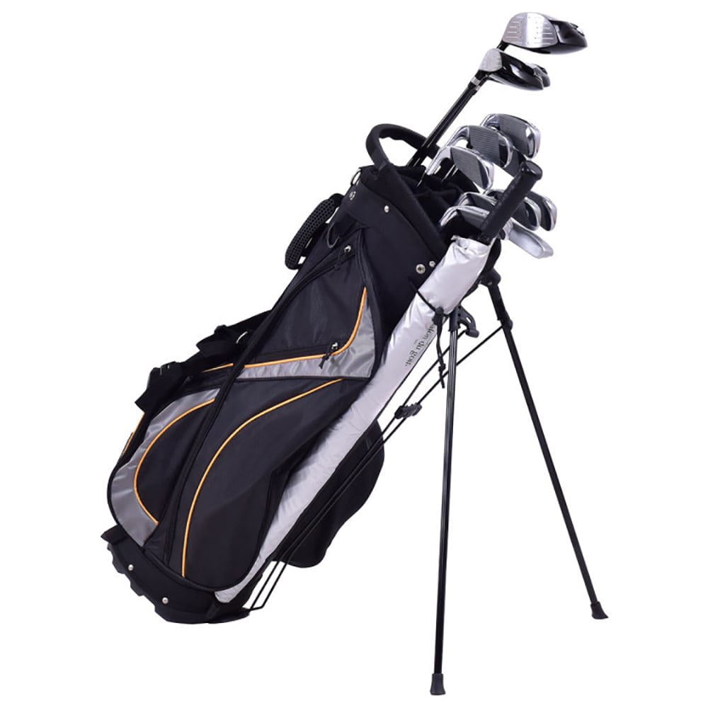 Aimee Lii 9 Inch Golf Stand Bag Divider Carry Pockets Storage, Outdoor Exercise for Sports Lovers