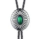 thumbnail image 3 of Native Bolo Tie Rodeo Cowboy Leather Tie Western Accesorio de Disfraz para Hombres Y Mujeres , Verde Yinane Corbata Bolo para Hombre, 3 of 6