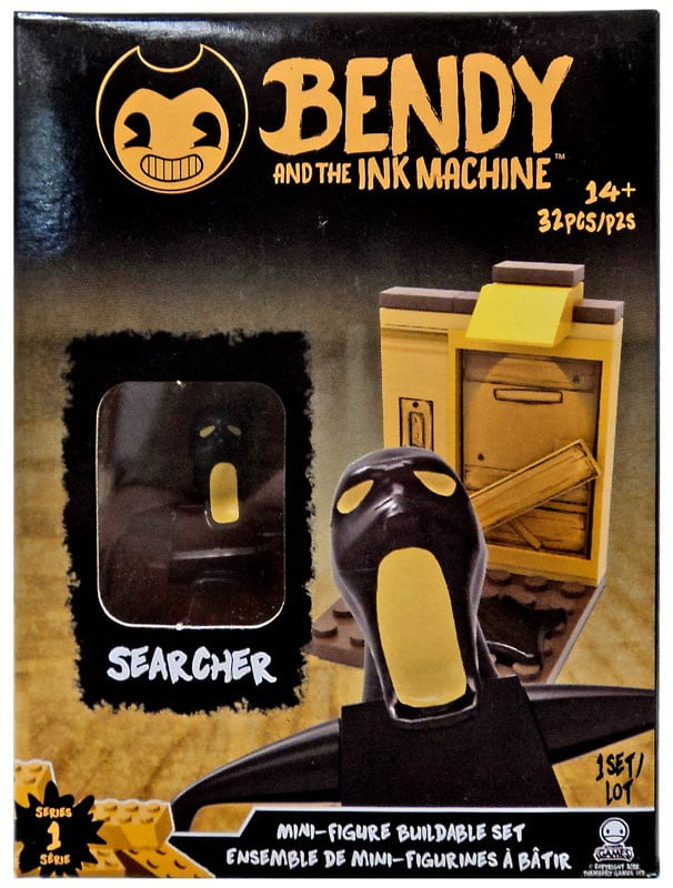 NEW Bendy and the Ink Machine SEARCHER Mini Figure Building Toy Set Series 1 NIB 
