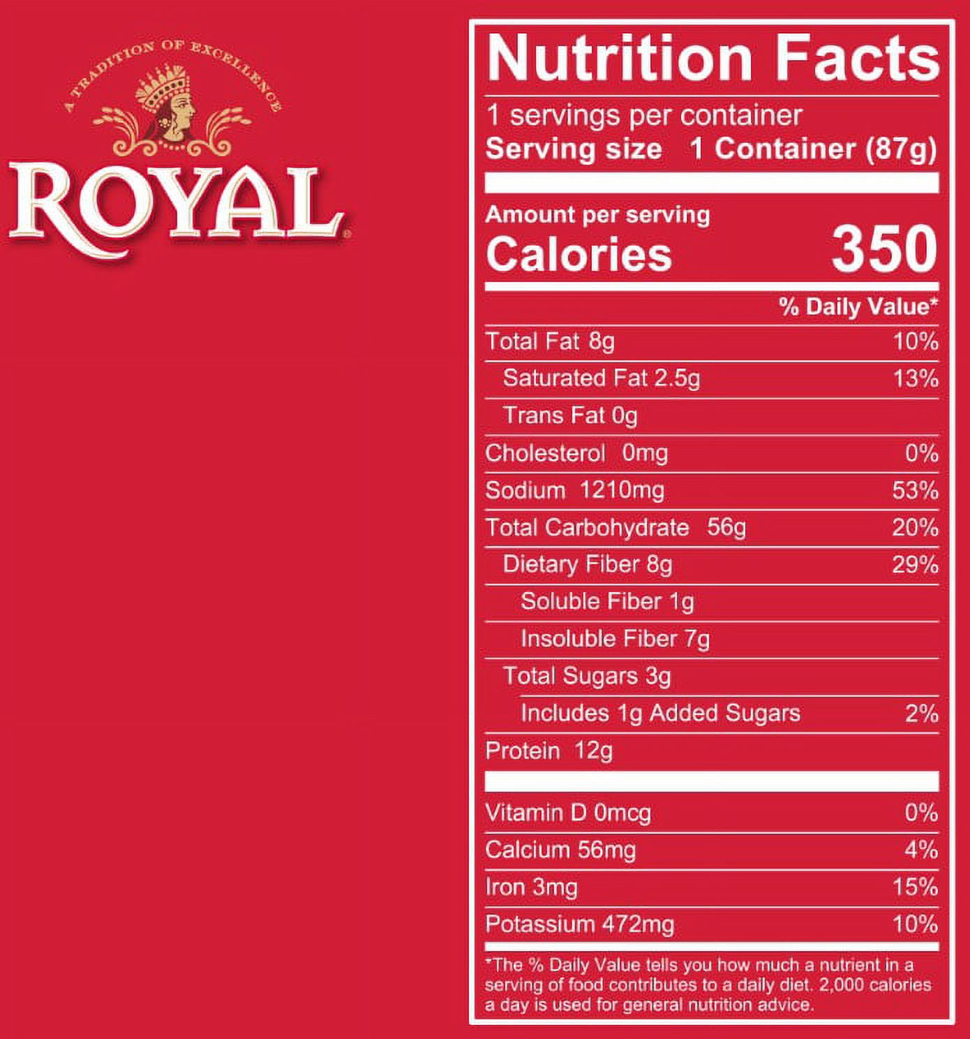 Royal Rajma Chawal Rice Microwavable Cup, 3.0 oz