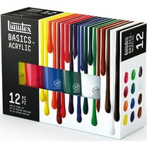 Liquitex Basics 12 Color Acrylic Paint Set