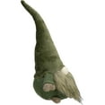 thumbnail image 2 of 17" Green and Brown Sitting Gnome Christmas Tabletop Decor, 2 of 4