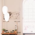thumbnail image 3 of Frosted Glass Lampshade Water Drop Shaped Light Cover Lamp Cover Accessory, 3 of 6