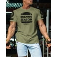 thumbnail image 3 of Gymish Bulking Season Workout T-Shirt for Men – Funny Gym Shirt, Men's Gym T-Shirt, Lifting Shirt, Deadlift Tee, Workout Shirt, Gym Wear, Athletic Shirt for Men, 3 of 5
