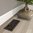 thumbnail image 2 of Imperial RG3280-A 4" x 12" Oil Rubbed Bronze Finish Vine Floor Register, 2 of 2