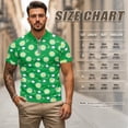 thumbnail image 7 of Binienty Green Daisy Golf Matching Golf Outfit for Couple Relaxed Athletic His and Hers Matching Golf Outfit for Couple Fashionable Quarter Zip Pullover Athletic Workout Dress, 7 of 7