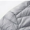 thumbnail image 6 of Admvng Winter Jackets Men Casual Outdoor Solid Long Sleeved Hooded Zipper Thick Pocket Jackets Padded Warm Coats, Size XL-5XL, 6 of 8