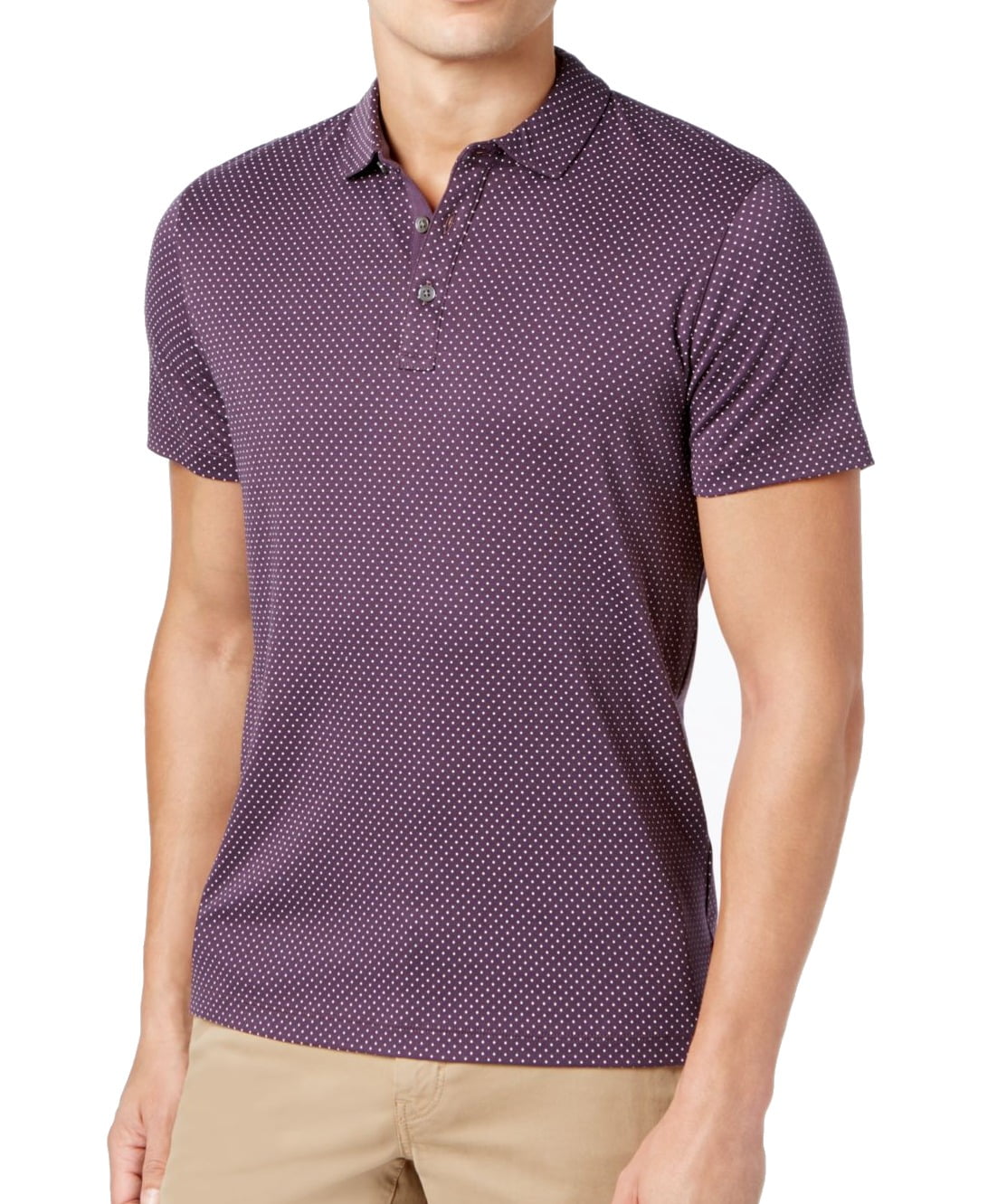 michael kors polo mens purple