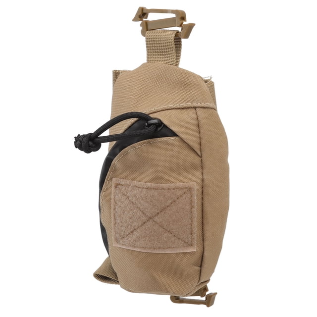 Clip On Pouch, Backpack Strap Pouch Waterproof Lining Durable For Digital Cameras For Cell Phone