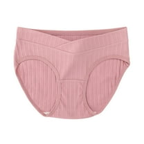breaise Maternity Underwear Seamless,Women Pregnancy Postpartum Panties Under Bump Maternity Underwear Cotton