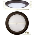 thumbnail image 5 of Hamilton Hills New Round Flush Mount Thin Ceiling Light Led Disc Shaped, 5 of 7