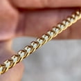 thumbnail image 3 of 14k Gold Plated Over Stainless Steel Miami Cuban Link Chain 14K GP Necklace 5MM x 22" Inch, 3 of 9