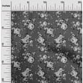 thumbnail image 2 of oneOone Polyester Spandex Gray Fabric Floral Sewing Fabric By The Yard Printed Diy Clothing Sewing Supplies 56 Inch Wide, 2 of 5