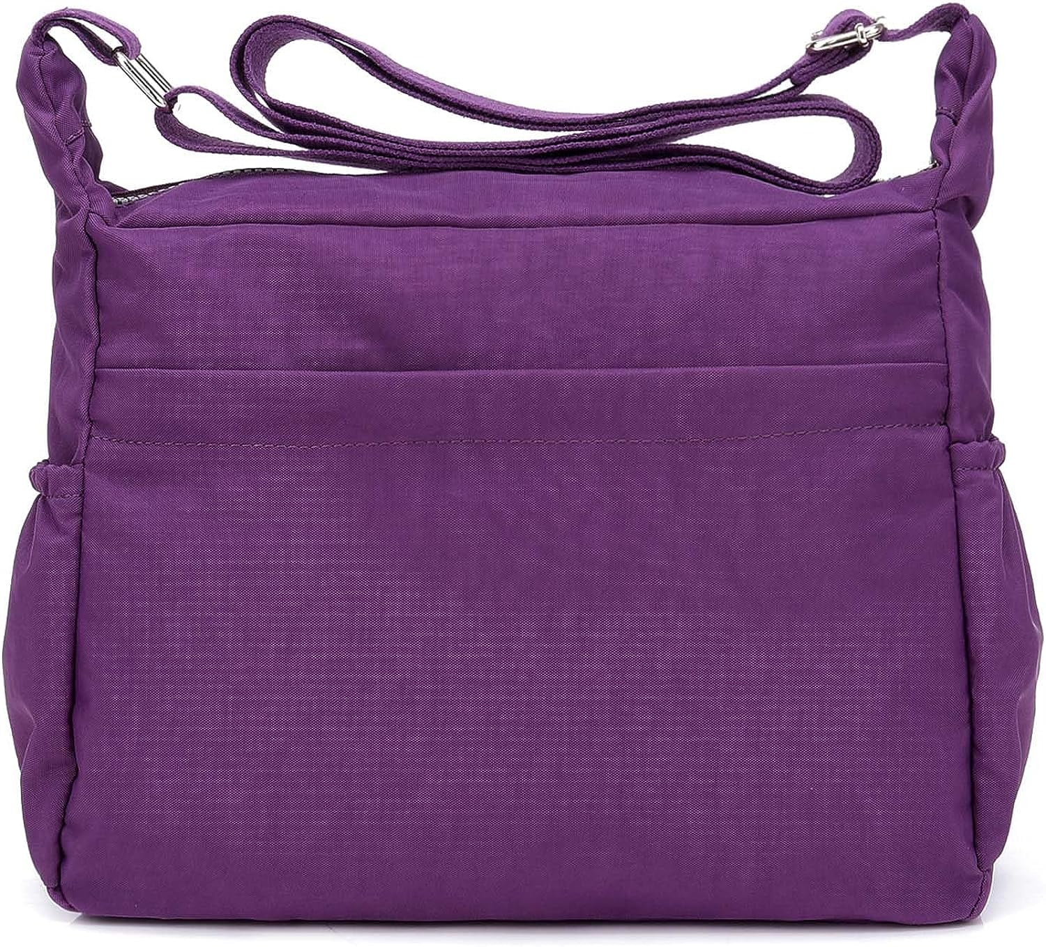 Crossbody Bag for Women, Multi Pockets Waterproof Nylon Shoulder Handbag,Crossbody Purse,Lightweight Pocketbooks
