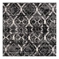 thumbnail image 3 of Unique Loom Tucson Collection Area Rug - Pima (8' Square Black/Ivory), 3 of 7