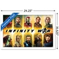 thumbnail image 3 of Marvel Cinematic Universe - Avengers - Infinity War - Group Wall Poster, 14.725" x 22.375", Framed, 3 of 5
