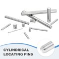 thumbnail image 4 of Uxcell 110Pcs Clavo de espiga 2mm x 22mm Soporte de estante Clavo de acero inoxidable 304, 4 of 6