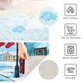 thumbnail image 6 of IAUYY 24x20 Inch Bath Mat Thick Soft Plush Shower Mat TPR Backing Material Non Slip Bath Mats for Bathroom for Tub Shower Hotel The Town Is Snowing, 6 of 9